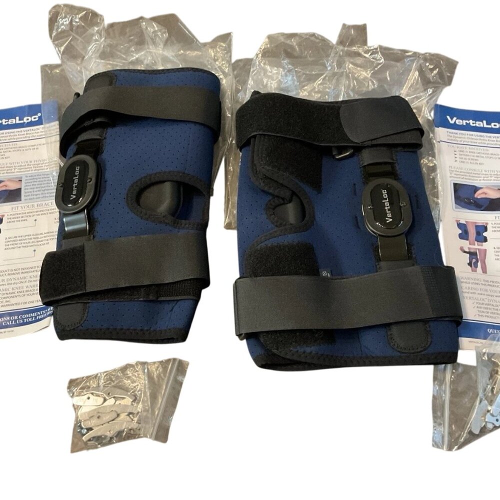 Lot 2 Vertaloc Dynamic Knee Brace Sz XL USD601DKB New In Original Package NEW